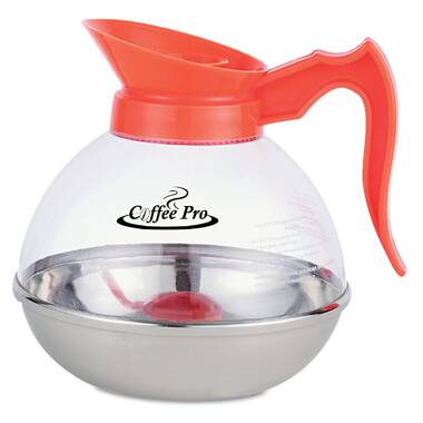 Glass Coffee Maker Pour Over 34 Ounce/ 1000ml With Coffee Dripper Filter  And Handle, Lead Free