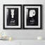 «Best Seat», ensemble de 2 reproductions d'art textuel-2118370540-2058834137-2127452417
