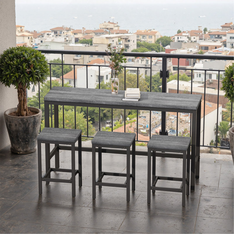 Georgina Dining Set, Ash Gray