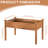 Solid Wood Raised Garden Bed