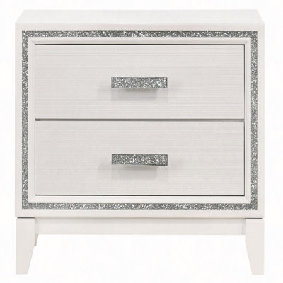 Nightstand, 2-Drawer Nightstand
