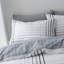 Grid Check Egyptian-Quality Cotton Duvet Cover Set-63327239