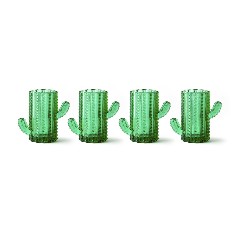 Cactus 50ml Drinking Glass Set