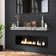 Tazion Glass Floating Shelf with Adjustable Shelves