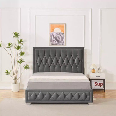 Mcgowan Ottoman Storage Bed with Mattress