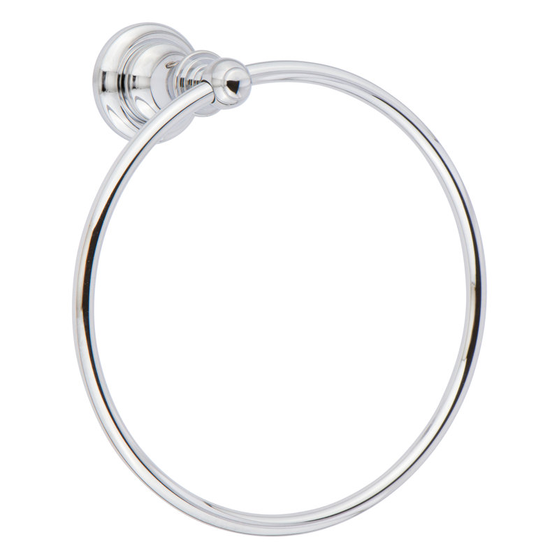 Pavin Towel Ring, Polished Chrome