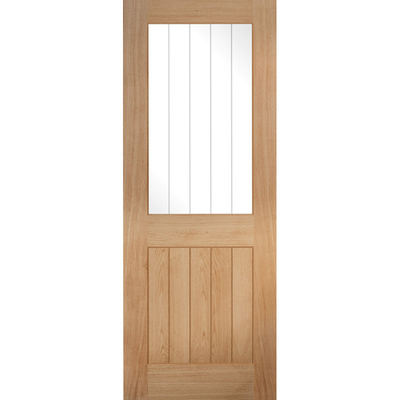 Belize 1L Unfinished Oak Doors 813 x 2032