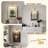 Brushed Gold 15.75 in. LED Picture Light with Remote Control Dimmable Multiple Color Temperatures Rotatable and Timer