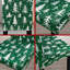 Housses de chaises de Noël - Arbre de Noël vert - ensemble de 6, extensible, amovible, lavable, décoration de salle à manger / maison / vacances
