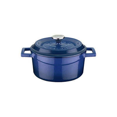 Cast Iron dia.5" h:2.5" 18 oz. Round Cast Iron Dutch Oven