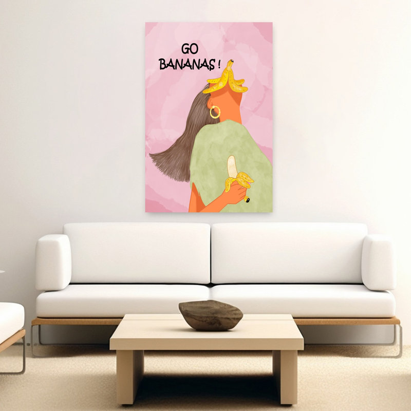 Go Go Bananas Playful Playful, H 60 po x l 40 po