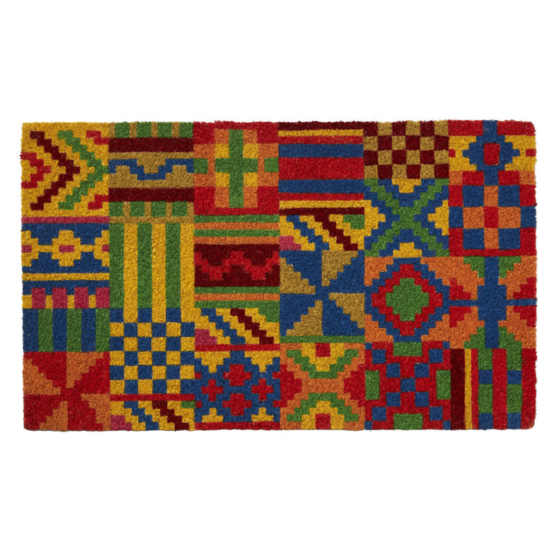 Kente Collage Doormat 18x30