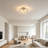 Modern Bubble Glass Flush Mount Ceiling Light-126616256