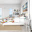 Ensemble de housse de couette designart perroquets, hibiscus et toucan-138867628