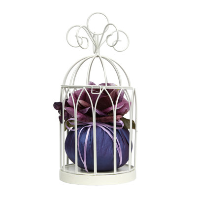 Pièce maîtresse de roses à bijoux cage