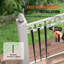 38" H x 1" W x 0.2" D Aluminum Balusters Set