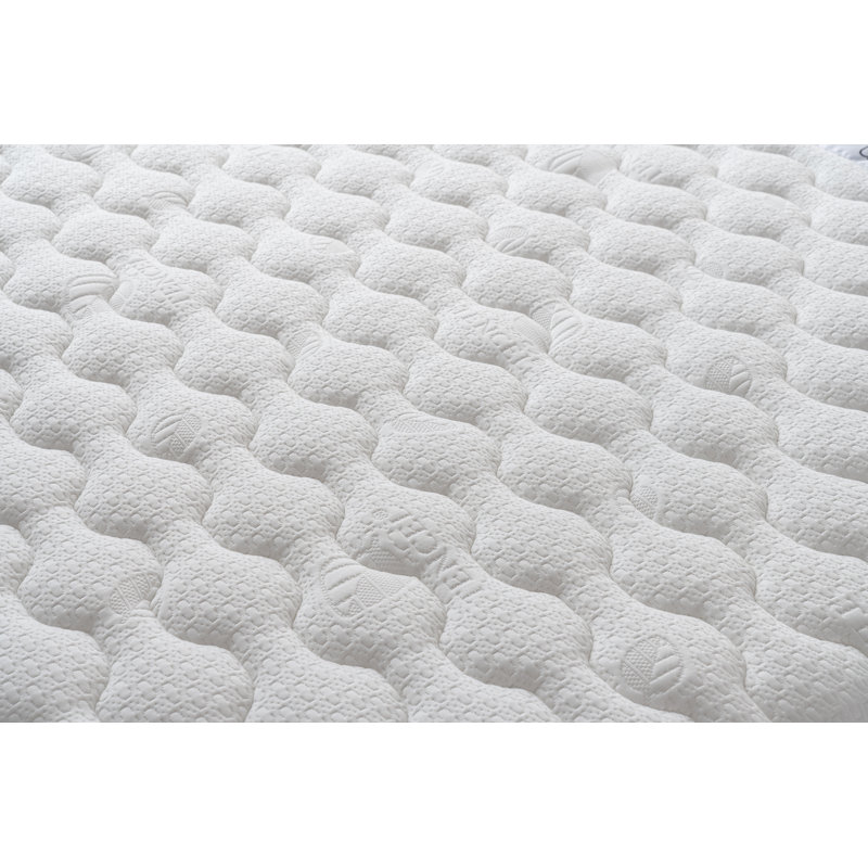 Ellian Morgan 1000 Pocket Sprung Pillow Top Silk Mattress, Double (4'6)