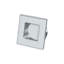 Deltana FPS234U3-UNL Flush Pull, Square, HD, 2-3/4" x 2-3/4", Solid Brass in Unlacquered Brass-93921264