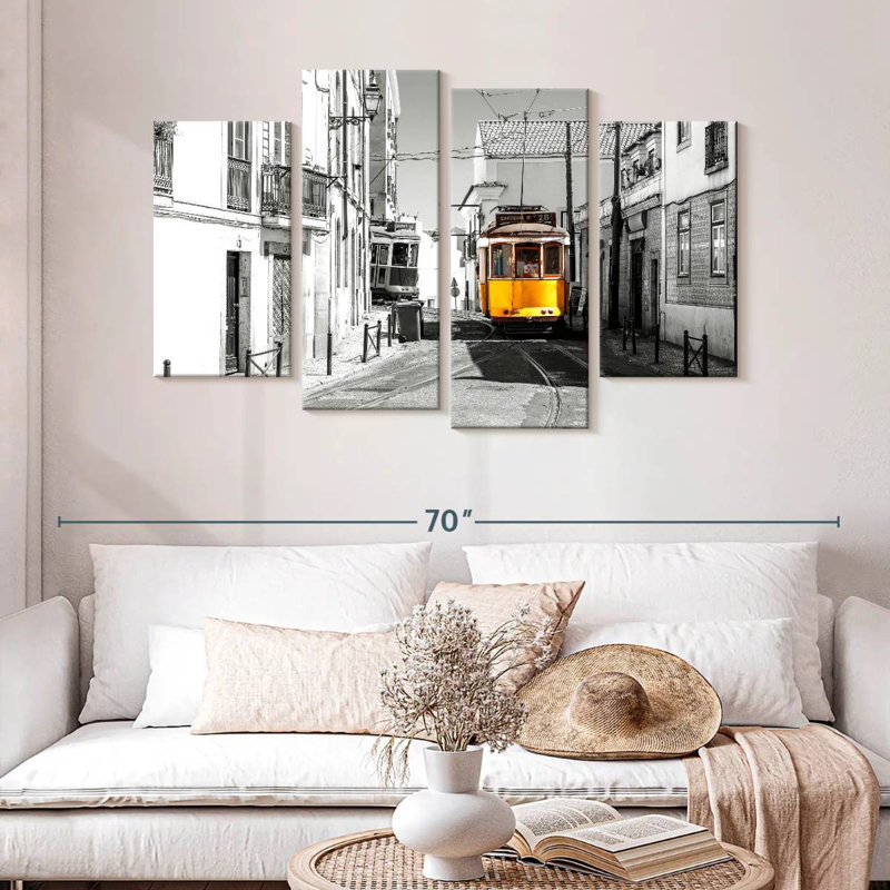 Mehar Pop, métro jaune de Lisbonne, H 32 po x l 52 po
