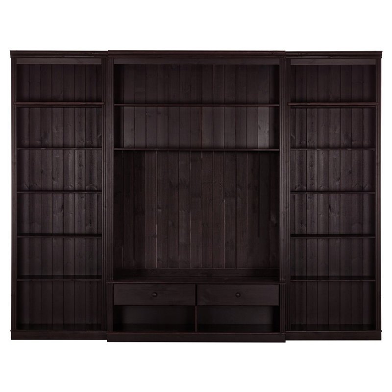 Delmonta TV Stand for TVs up to 55", Havana Lacquer