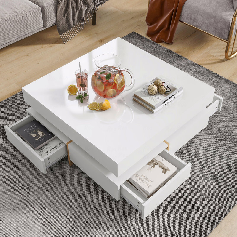 Table basse 4 tiroirs Modern