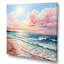 Brise de plage rose - décor d'art mural sable de plage-1198396299-1198396300