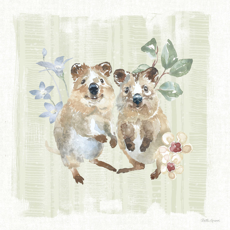 Aussie Love VI, reproduction, H 12 po x l 12 po, Non, Toile tendue