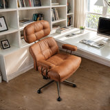 Large Size Ergonomic Office Navilan, Gas Lift Rotary Executive Navilan With Headrest