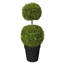 Topiaire ajustable en faux buis en pot-109271687