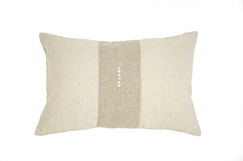 Linen Lumbar Pillow Cover & Insert