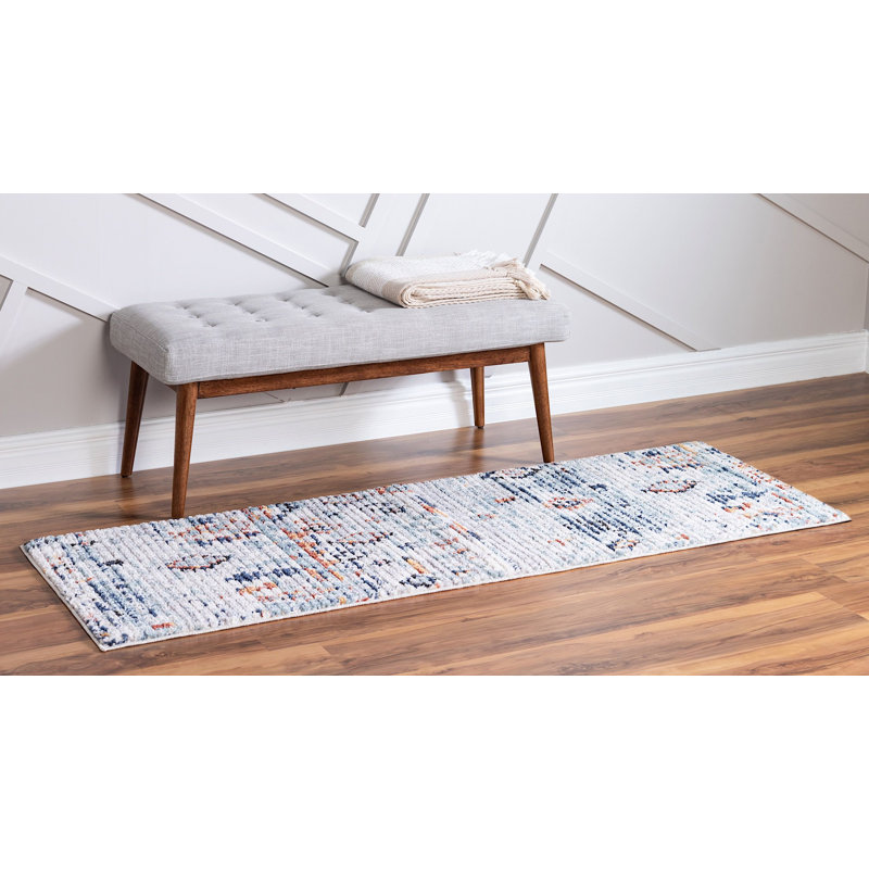 Victorville Abstract Indoor Rug, Runner 2'2" x 6'