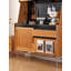 Multifunctional Solid Wood Rock Slab Stainless Steel Kitchen Food Cabinet