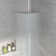 16-Inch Square Rain Showerhead Stainless Steel Large Ultra Thin Showerhead Only