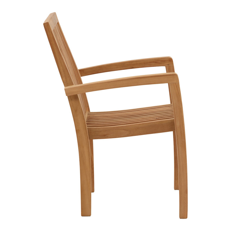Ashdown Teak Wood Outdoor Arm Chair