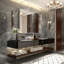Miroir mural 48x30inch mural biseauté pour salle de bain