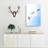 Seagulls In Flight In Abstract - Wrapped Canvas Print-55340464