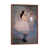Toile avec cadre en bois brun classique n'est pas disponible
