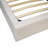 Taissa Solid Wood and Upholstered Panel Bed-81297024