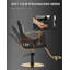  Fauteuil de salon pivotant surdimensionné à 360 degrés, fauteuil de coiffeur inclinable robuste à pompe hydraulique-498236474