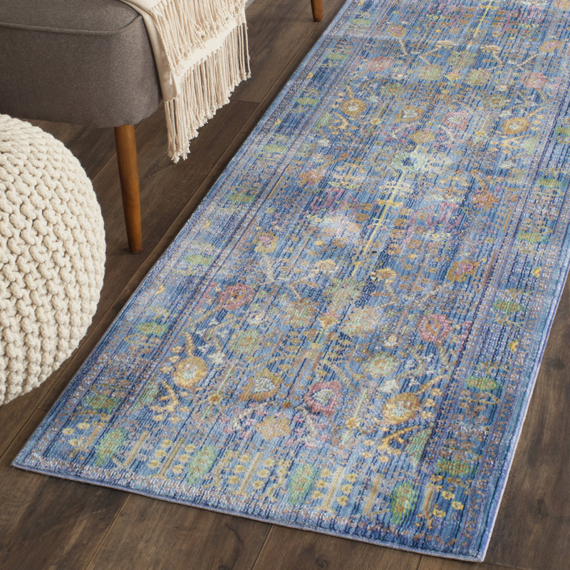 Leyla Oriental Hand Woven Area Rug, Runner 69 x 244 cm