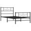 Cadre de lit en métal 12 po avec tête de lit sans matelas-1461949987-1461949983