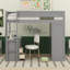 Lit mezzanine avec tiroirs Jaslena Kids-2140910222-2140909939