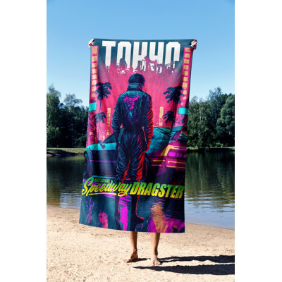Extra Large Beach Towel, Microfilament Fabric, 27.6 x 51.2 inches | 70% Polyester / 30% Polyamide, Quick-Dry & Lightweight | Perfect for Beach, Pool, or Picnic, Soft & Absorbent for Ultimate Comfort