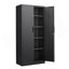 Armoire de rangement, classeur à 2 portes avec serrure, 4 tablettes réglables pour le bureau et la maison-1862435267-1862435268
