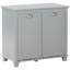 Armoire de trieur de linge inclinable, organisateur de rangement de salle de bain avec panier inclinable à deux compartiments