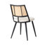 Cotton Blend Side Chair in White