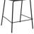 Gray Faux Leather 26" Bar Stool - Modern Design, Stable Base, Footrest, Quick Setup Counter Height Style, Hassle Assembly