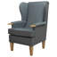 Kensington Upholstered Wingback Chair
