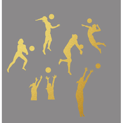 Décalcomanie murale joueurs volleyball Anadolu