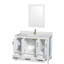 Sheffield 48" Single Bathroom Vanity Set with Mirror-807605139-807605136